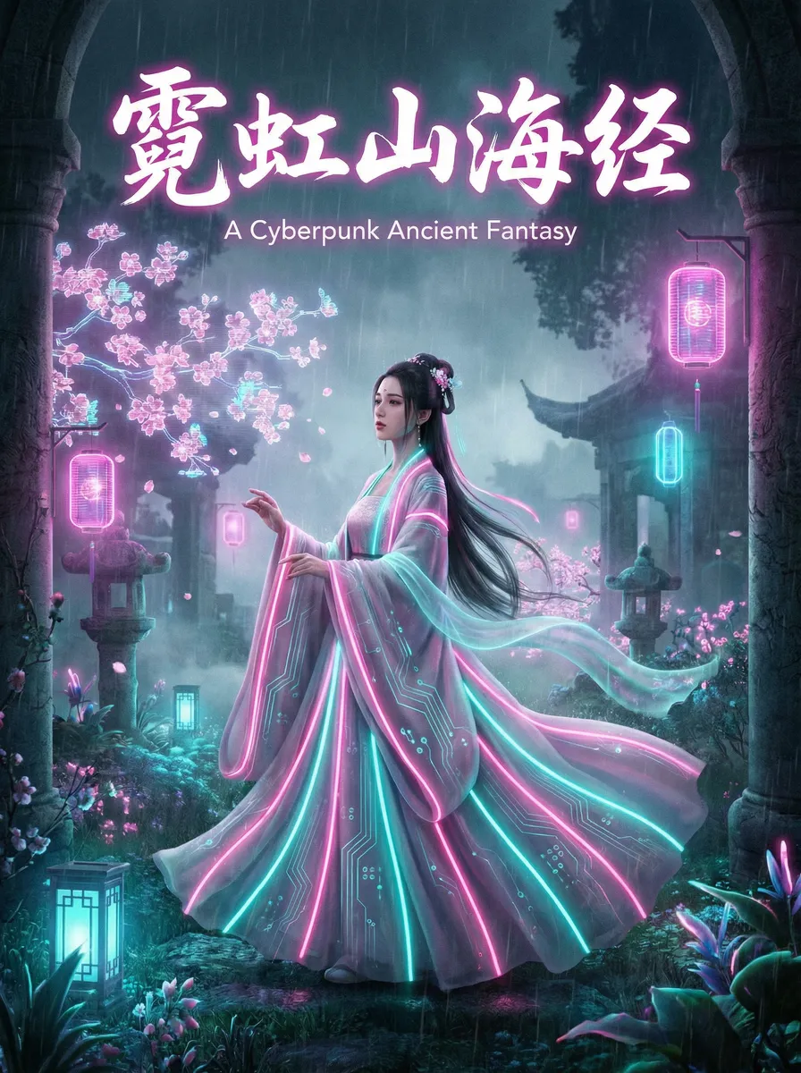 一二三四电影在线观看免费 古风奇缘短剧 - 霓虹山海经海报